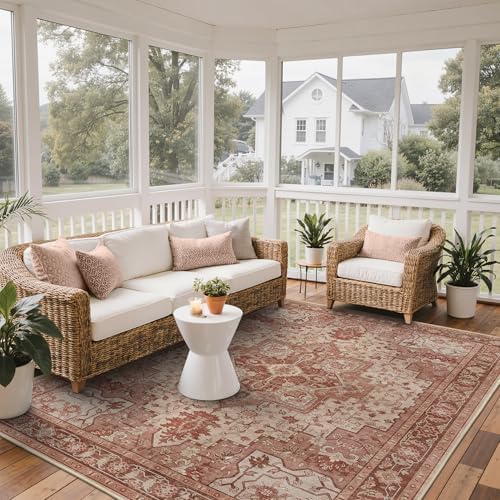 GENIMO Indoor Outdoor Rug, Washable - Image 3