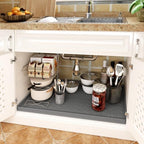 TigeJoy Under Sink Mats for Kitchen Waterproof 34" x 22", Cabinet Liner - Image 2