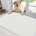 OLANLY Dog Door Mat for Muddy Paws 36x24, Extra Absorbent Chenille Mud Mat by OLANLY
