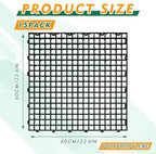 5 Pcs Ground Protection Mats, Interlocking Black 23.6 x 23.6 in - Image 2