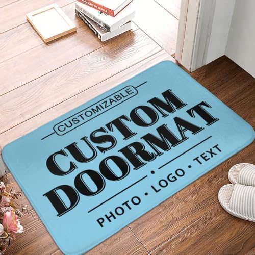 Custom Doormat Personalized Floor Mat by Custom