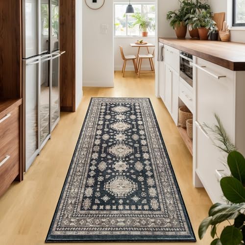 2x8 Runner Rug Washable Non Slip Boho Floor Mat by Nestiva