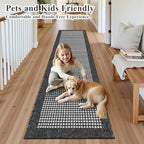 Ileading Hallway Runner Rug 2'x10' Heavy-Duty Durable Entryway Mat - Image 2