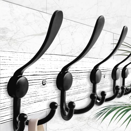 IBosins Wall Mounted Coat Rack, 31.4" Long - Image 3