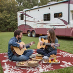 GENIMO Outdoor Rug, Waterproof Plastic Rugs - Image 4