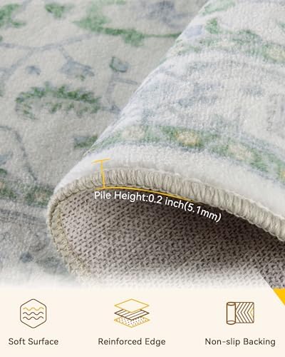 RELEANY Washable Area Rug - Image 2