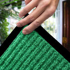 LuxUrux Striped Green Door Mat 2-Pack - Image 3