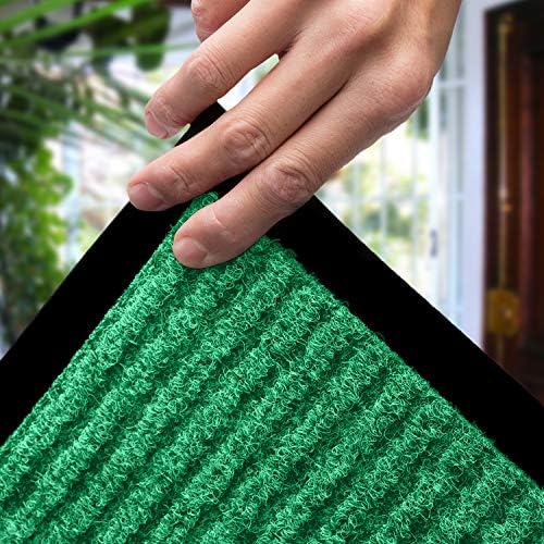 LuxUrux Striped Green Door Mat 2-Pack - Image 3