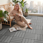 Flamaker Plastic Interlocking Deck Tiles - Image 7