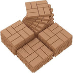 Goovilla Plastic Interlocking Deck Tiles, 27 Pack 12"x12" by Goovilla