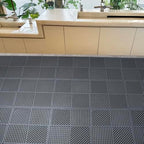 18 Pack Interlocking Drainage Tiles Double Non-Slip Tiles Mat - Image 4