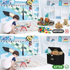 STOREONE Fabric Storage Cube Bins Foldable Organizer Container Collapsible - Image 4