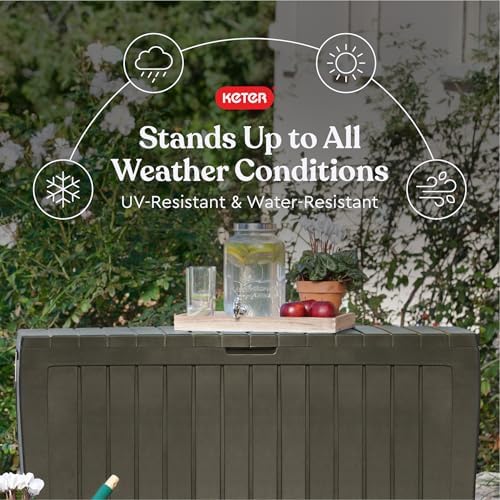 Keter Marvel 71 Gal Outdoor Storage Box - Image 3