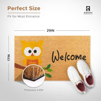 Coir Welcome Mat, 17 x 29 in - Image 2