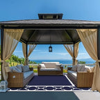 GENIMO Outdoor Rug, Waterproof Plastic Rugs - Image 2