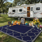 GENIMO Outdoor Rug, Waterproof Plastic Rugs - Image 3