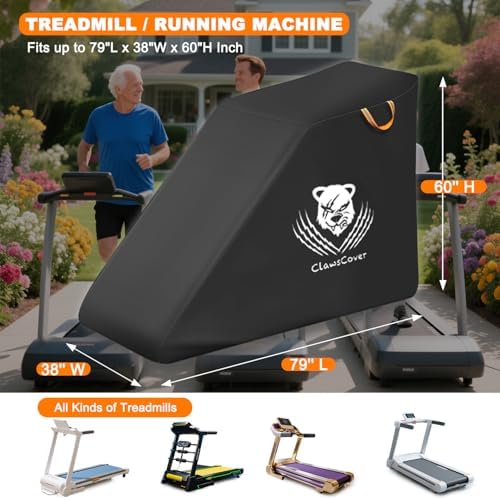 ClawsCover Treadmill Cover Waterproof Dustproof Running Machine Cover Exercise - Image 2