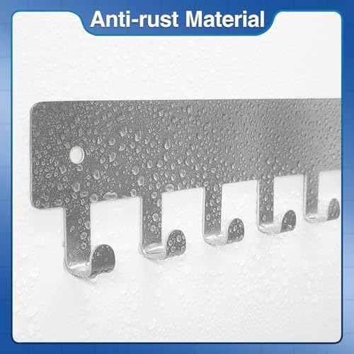 pickpiff Sliver Key Holder for Wall Adhesive, Key Hooks - Image 2
