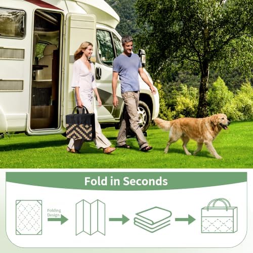 GENIMO Outdoor Rug, Waterproof Plastic Rugs - Image 6