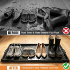 Rubber Boot Trays Heavy Duty, Waterproof Shoe Mat - Image 5