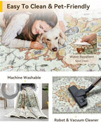 RELEANY Washable Area Rug - Image 3