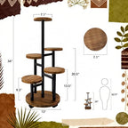 GEEBOBO 5 Tier Plant Stand - Image 3