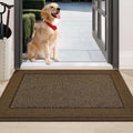 BEQHAUSE Indoor Door Mat 24" x 36", Dirt Trapper Door Mats by BEQHAUSE