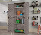 Suncast Tall Storage Cabinet for Garage Organization - Image 2