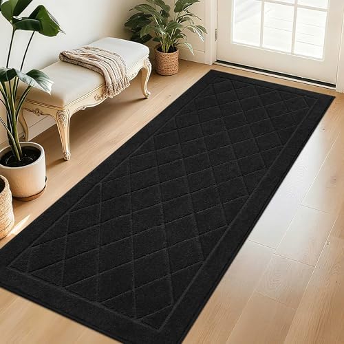 BEQHAUSE Dirt Trapper Door Mat 32" x 72", Doormat Non-Slip by BEQHAUSE