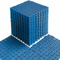 MAXWAVE 18 Pack 12" x 12" Modular Interlocking Floor Mats, Soft PVC Non-Slip by MAXWAVE