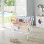 Drying Rack Clothing, 35.4in Long Drying Poles Large Clothes Drying Rack - Image 2