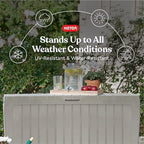Keter Marvel 71 Gal Outdoor Storage Box - Image 3