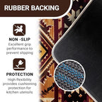 Southwest Native American Indian Kitchen Rugs Set of 2 - Image 4