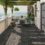 PrimeZone 432 PCS Solid Acacia Wood Interlocking Patio Deck Tiles Outdoor - Image 3
