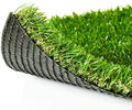 Premium Artificial Grass 10' x 40' Outdoor Rug, 1.38"" Realistic Thick Turf by ZGRHOMEGARDEN