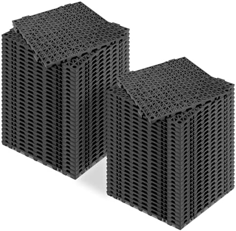 ToLanbbt Modular Interlocking Cushion 55P 11.8" x 11.8" Interlocking Rubber by ToLanbbt