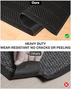 5 x7′ Heavy Duty Door Mat Indoor Outdoor, Large Entryway Rug - Image 4