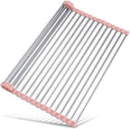 Tomorotec Roll Up Dish Drying Rack Over Sink, 304 Steel by Tomorotec