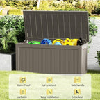 Outdoor Storage Box, 320 Gallon Waterproof Deck Box, Dual Gas-Spring Ultimate - Image 6