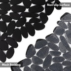 Black Pebble Tile Shower Floor, Pebble Mosaic Backsplash - Image 5