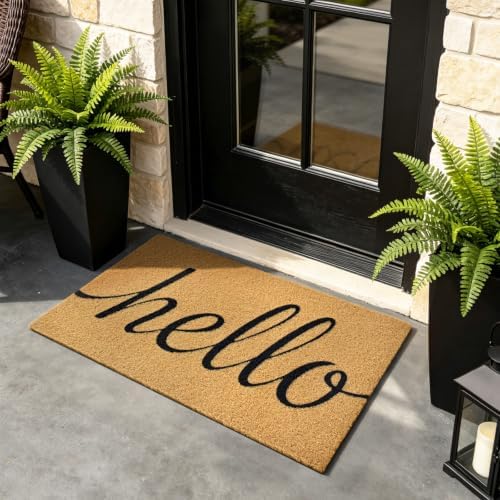 Front Door Mat Outside Non-Slip Welcome Doormat - Image 2