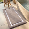 Color&Geometry Extra Soft Bathroom Rugs 30x20, Absorbent Microfiber Bath Rug by COLORG