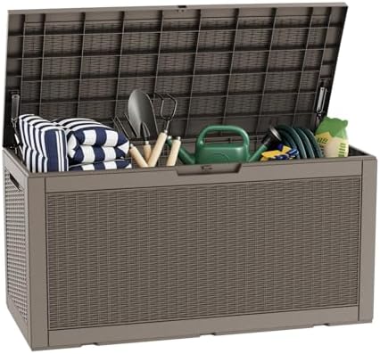LAUSAINT HOME 320 Gallon Outdoor Storage Box, Package Delivery Box by LAUSAINTHOME