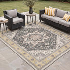 GENIMO 2.5x8 Outdoor Runner Rug, Washable - Image 3