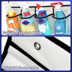 Clear Cleaning Supplies Organizer, Cleaning Products 24 Large Pockets - Image 5