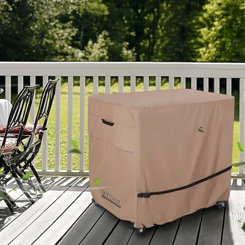 ULTCOVER Waterproof 80 Quart Patio Cooler Cart Cover - Image 6