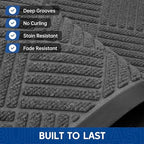 Durable Indoor Outdoor Door Mat, Non-Slip Backing, Stain and Fade Resistant - Image 3