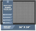 Barnyard Designs Heavy Duty Rubber Drainage Door Mat by BarnyardDesigns