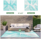 GENIMO Outdoor Rug, Waterproof Plastic Rugs - Image 2