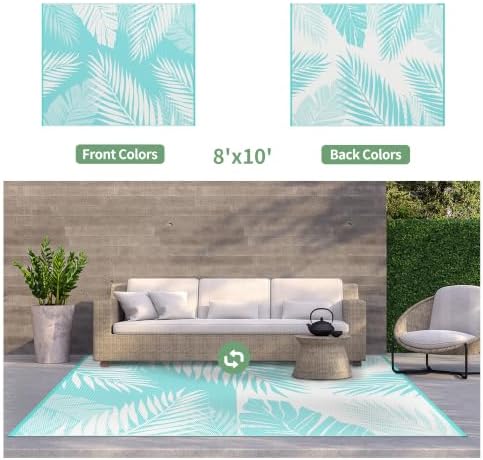 GENIMO Outdoor Rug, Waterproof Plastic Rugs - Image 2